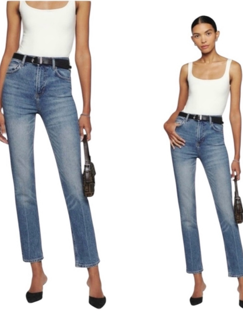 Reformation Liza Ultra High Rise Straight Jean